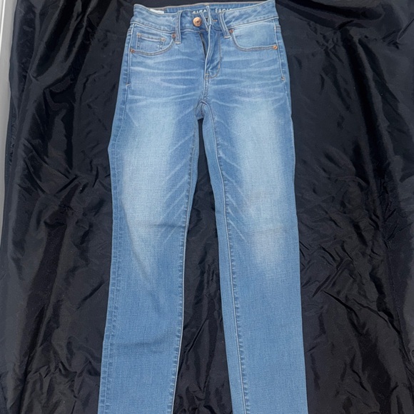 American Eagle Outfitters Denim - American Eagle Outfitters Light Blue Skinny Jeans